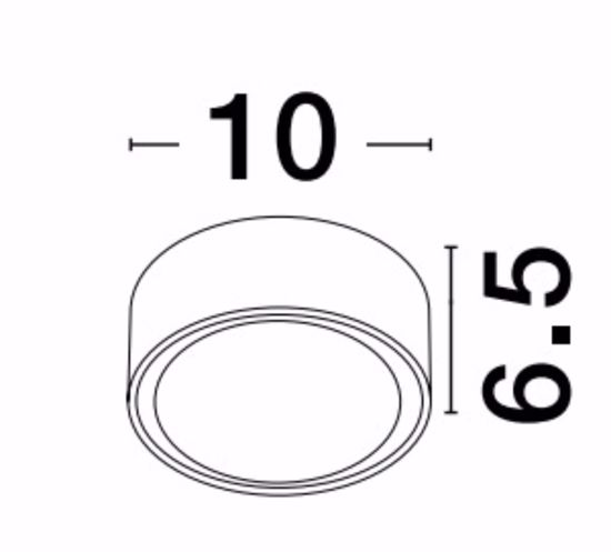 Plafoniera da esterno rotonda nera lampadina gx53 led ip54