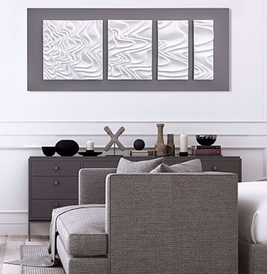 Quadro moderno astratto 120x50 chic decorativo per soggiorno