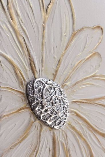 Quadro farfalle argento oro 197x67 moderno decorativo per soggiorno