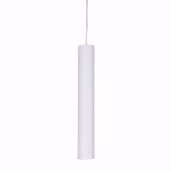 Lampada a sospensione valdis cilindro 3cm led 10.5w 3000k bianco h40 ultrasottile