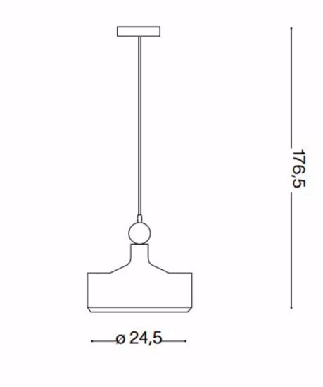Ideal lux lampada triade a sospensione antracite per tavolo soggiorno