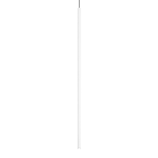 Ideal lux filo lampadario bianco per isola cucina cilindro 70cm led 3,5w 3000k