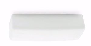 Plafoniera bagno rettangolare bianca 11w 3000k linealight mywhite materiale plastico ip65