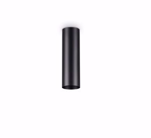 Ideal lux look pl1 h20 faretto tubo cilindro nero da soffitto gu10 20cm per interni