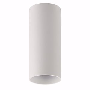 Faretto led bianco metallo cilindro da soffitto gu10