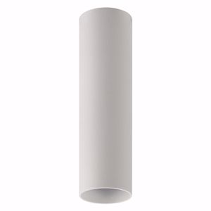 Faretto cilindrico bianco da soffitto metallo tubolare gu10 led 220v