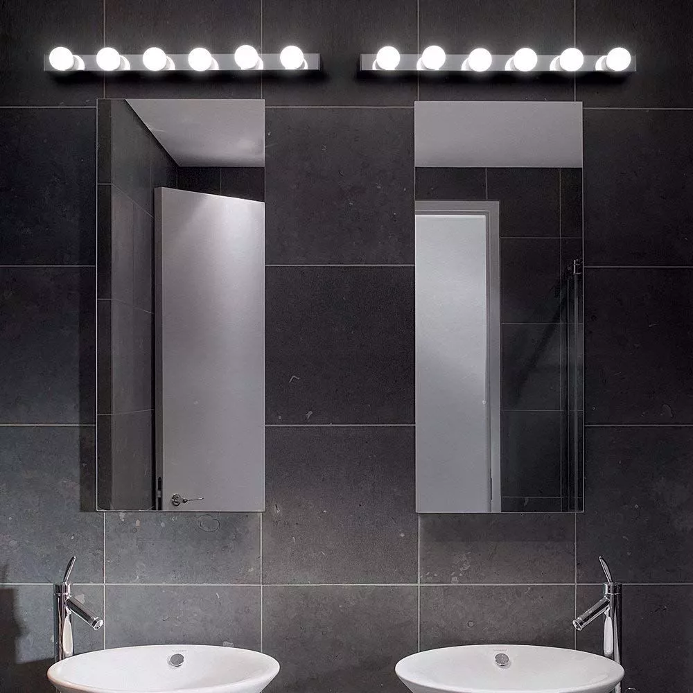 Ideal lux prive ap6 applique da specchio bagno luce trucco camerino cromo -  PRIVEAP6CROMO