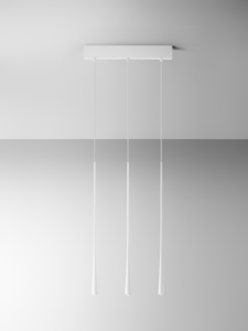 Lampada per tavolo cucina a sospensione gea luce dafne moderna bianca led 16w 3000k