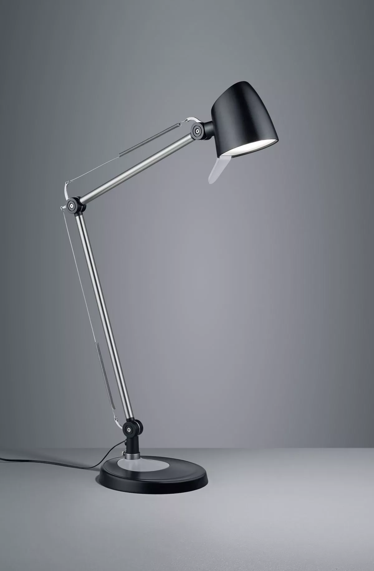 UNILUX Lampada da tavolo LED Terra, Metallo, Grigio/Nero - Lampade da  Scrivania