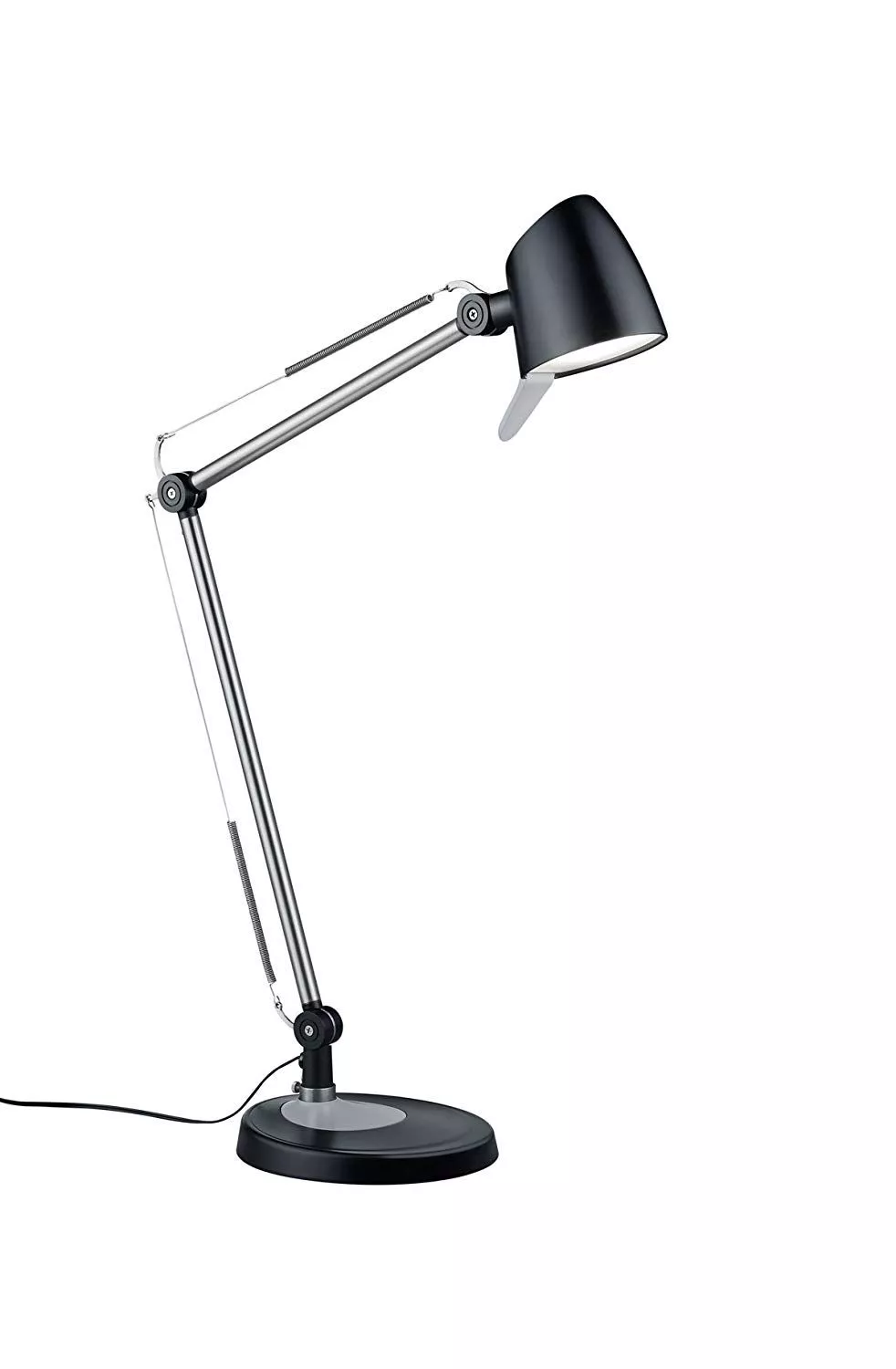 FX-015A, Lampada da scrivania a LED con display, lampada da comodino  moderna, da scuola o da scrivania