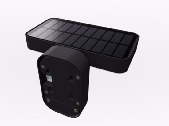 Applique da esterno luce solare con sensore di movimento ip44 antracite