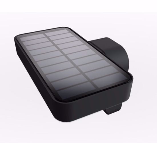 Applique da esterno luce solare con sensore di movimento ip44 antracite
