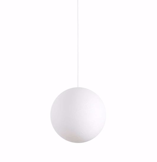Carta sp1 d30 lampadario sfera effetto carta ideal lux