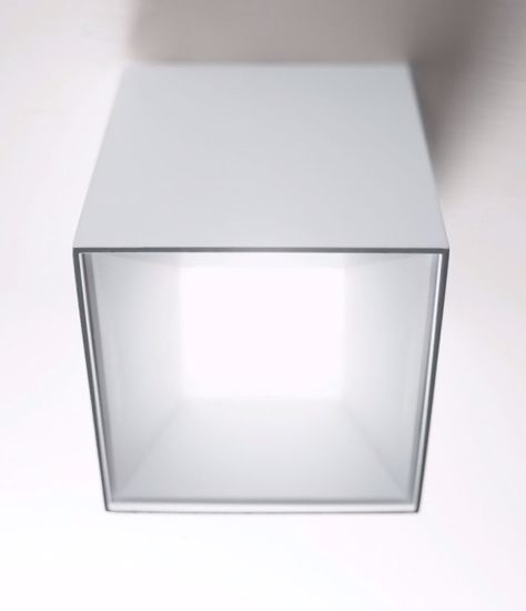 Isyluce faretto cubo led 12w 4000k luce da soffitto bianco