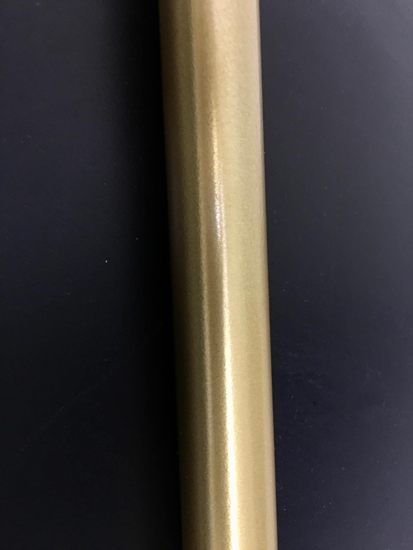 Lampadario cilindro lungo 100cm oro per camera da letto