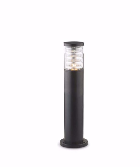 Tronco pt1 h40 nero ideal lux lampioncino da giardino ip44 per esterno