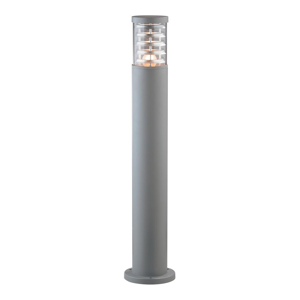 Lampione paletto grigio da esterni ip44 moderno per illuminazione giardino
