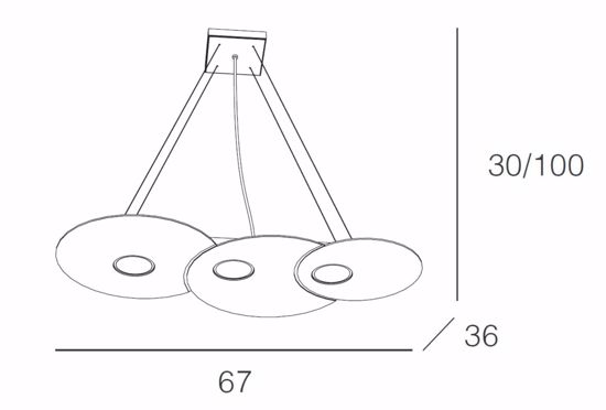 Lampadario moderno grigio led doppia illuminazione per tavolo soggiorno