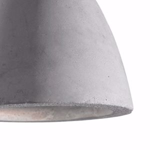 Oil2 sp1 ideal lux lampada a sospensione cono cemento industriale