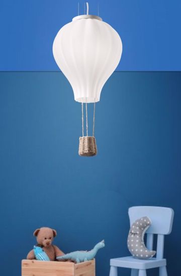 Dream big sp1 d42 ideal lux lampada mongolfiera sospesa per cameretta