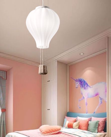 Dream big sp1 d42 ideal lux lampadario mongolfiera per cameretta bambini