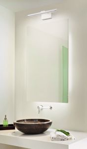 Isyluce applique per specchio da bagno 3000k bianco ip20