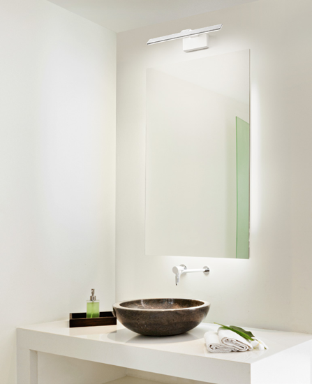 Isyluce applique per specchio da bagno bianco 18w 3000k ip20 53cm