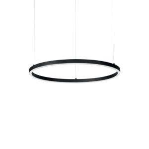 Ideal lux oracle slim sp d050 round lampadario led 32w 4000k cerchio nero