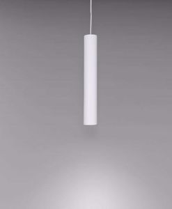 Ultrathin sp d040 round bianco ideal lux sospensione cilindro led 11.5w 3000k