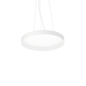 Ideal lux fly lampada moderna a sospensione rotonda per ingresso led 18w 3000k