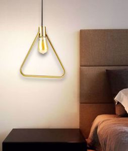 Ideal lux abc lampadario pendente per comodino camera da letto ottone