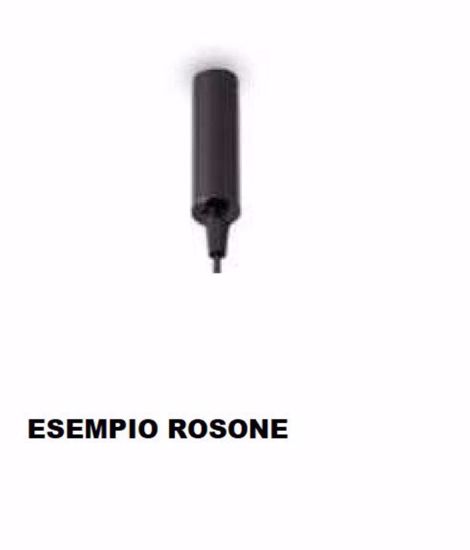 Ideal lux ultrathin sp d100 round cromo lampadario cilindro led 11,5w 3000k