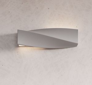 Applique di gesso grigio moderna lampada da parete design