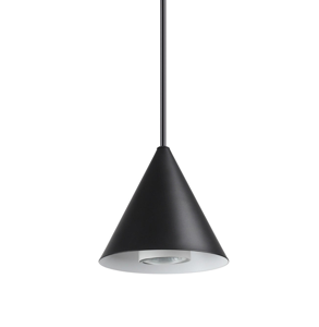 A-line sp1 d30 ideal lux lampada a sospensione cono nero per cucina moderna