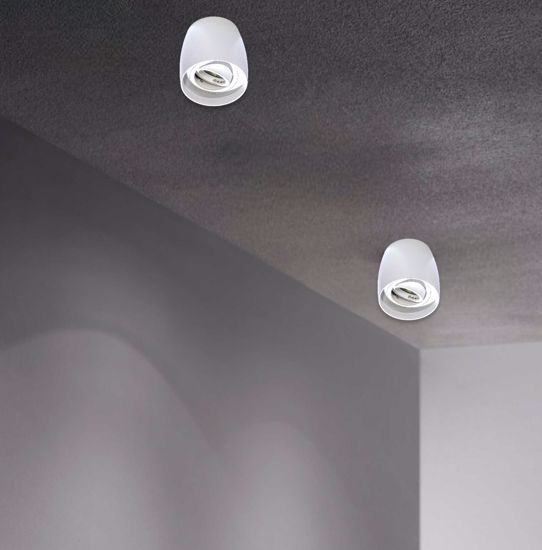 Faretto led da soffitto design moderno luce bianco orientabile