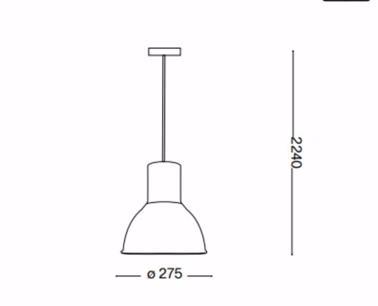 Ideal lux metro sp1 lampadario cupola grigio da cucina moderna