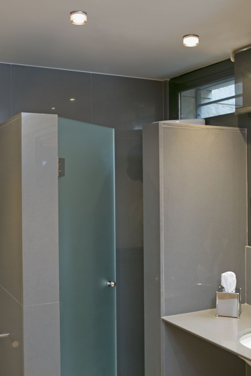 Faretto da incasso led rotondo per soffitto bagno doccia 4w 3000k ip44