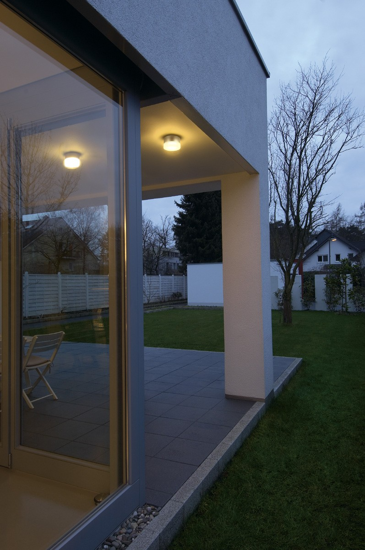 Faretto da incasso led rotondo per soffitto bagno doccia 4w 3000k ip44