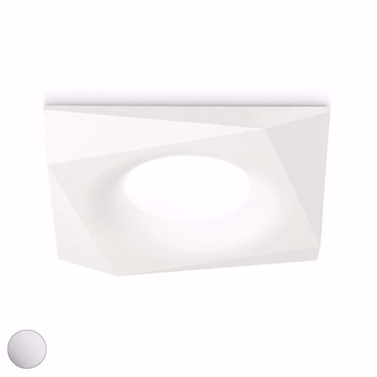 Faretto da incasso per soffitti cartongesso design gu10 bianco gea luce janus q