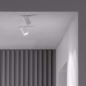 Nova ideal lux faretto da incasso orientabile bianco per soffitto cartongesso 12w 4000k 220v