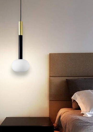 Miloox mose lampadario pendente per comodino camera da letto