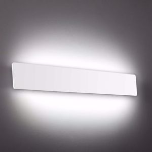 Applique ideal lux zig zag ap d53 bianco led 23w 3000k moderna