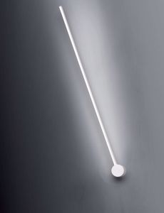 Applique moderna bianca sottile lunga 90cm led 23w 3000k luminosa