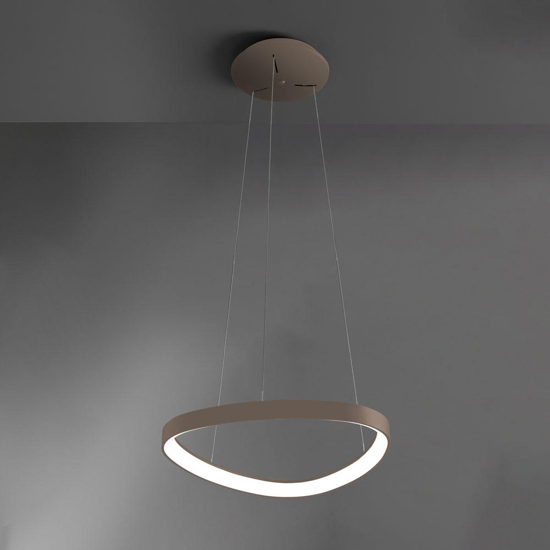 Vivida lifering lampadario moderno sabbia led 48w 3000k-4000k