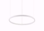 Ideal lux oracle slim sp d070 round led 3000k dimmerabile lampadario design tondo bianco