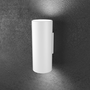 Applique moderna doppia luce led gx53 bianco toplight shape
