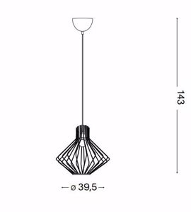 Ampolla-4 sp1 ideal lux  bianco lampadario pendente per isola cucina cavo regolabile