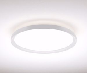 Vivida atena plafoniera rotonda bianca led 48w 3000k 4000k per soggiorno