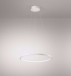 Affralux aluring lampadario moderno 26w anello cerchio bianco