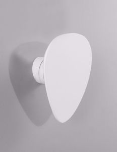 Applique lampada di gesso pitturabile 10w 3000k design moderna